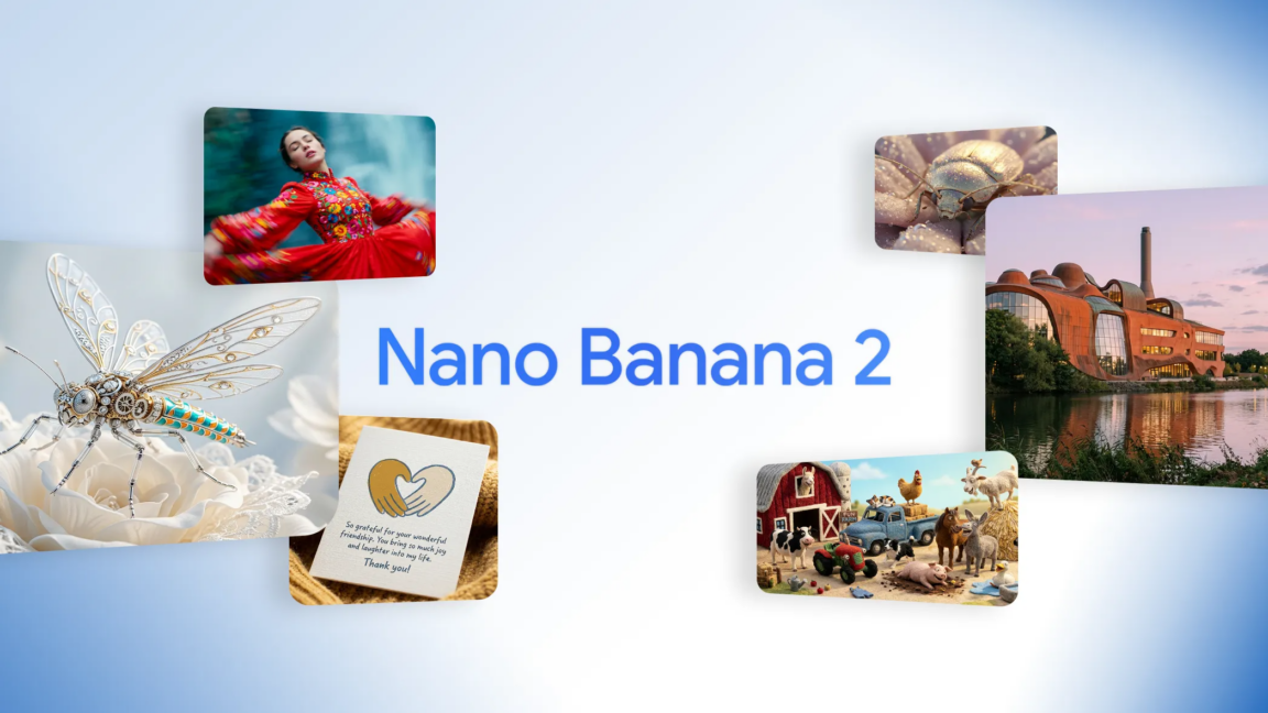 Google lansează modelul AI pentru imagini Nano Banana 2, disponibil astăzi în Gemini