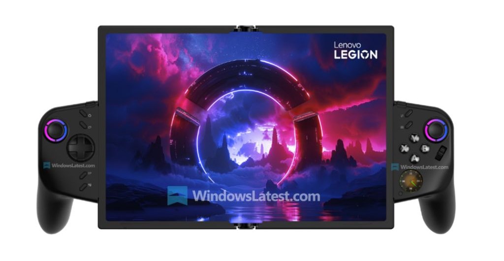 Lenovo dezvăluie un dispozitiv portabil de gaming pliabil care este și laptop Windows