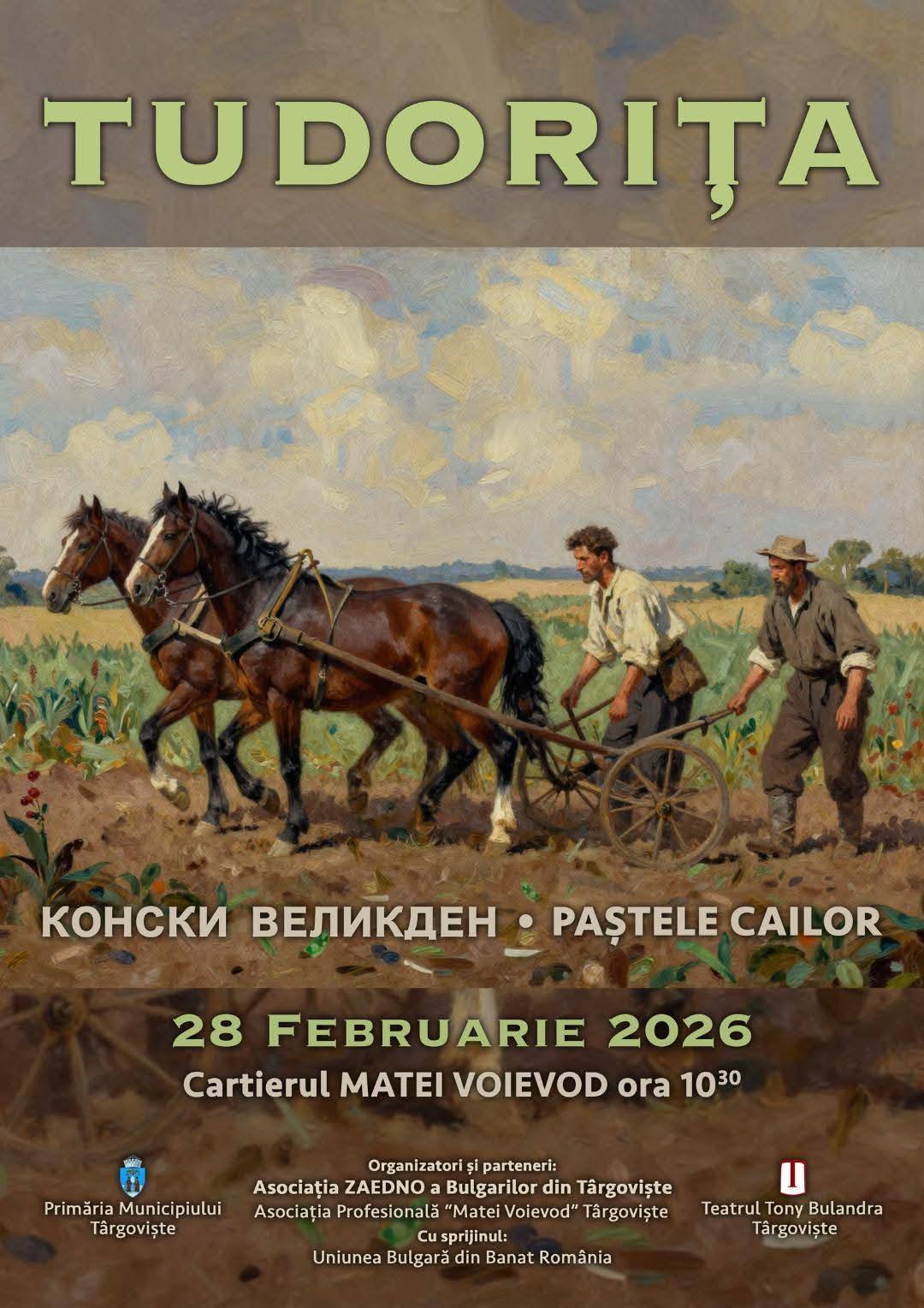 Tradiția Tudorița, sărbătorită astăzi în Târgoviște