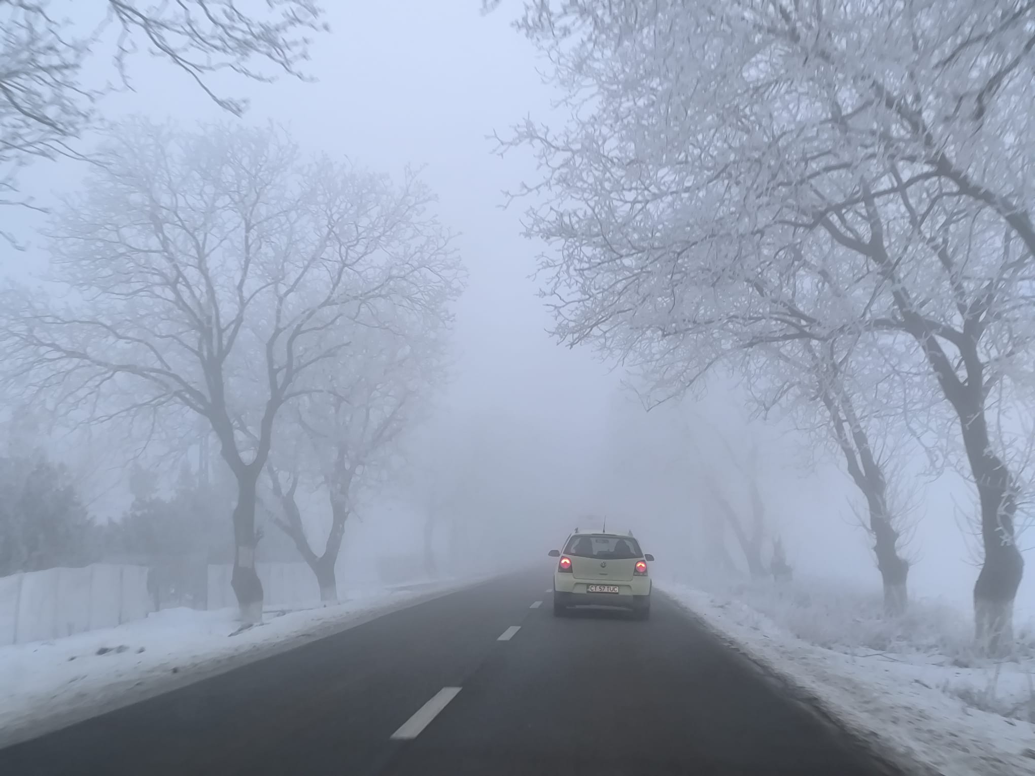 Cod galben de ceață prelungit în județul Botoșani până sâmbătă