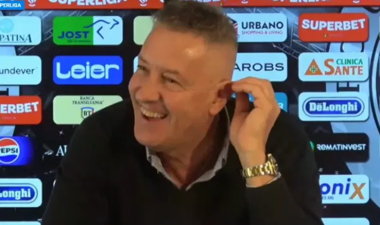 Universitatea Cluj se califică în play-off-ul SuperLigii, Bergodi laudă echipa