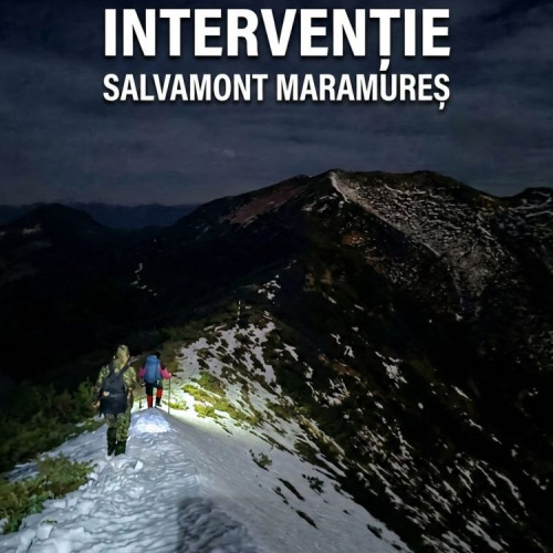 Salvamont Maramureș intervine pentru salvarea a trei cetățeni ucraineni