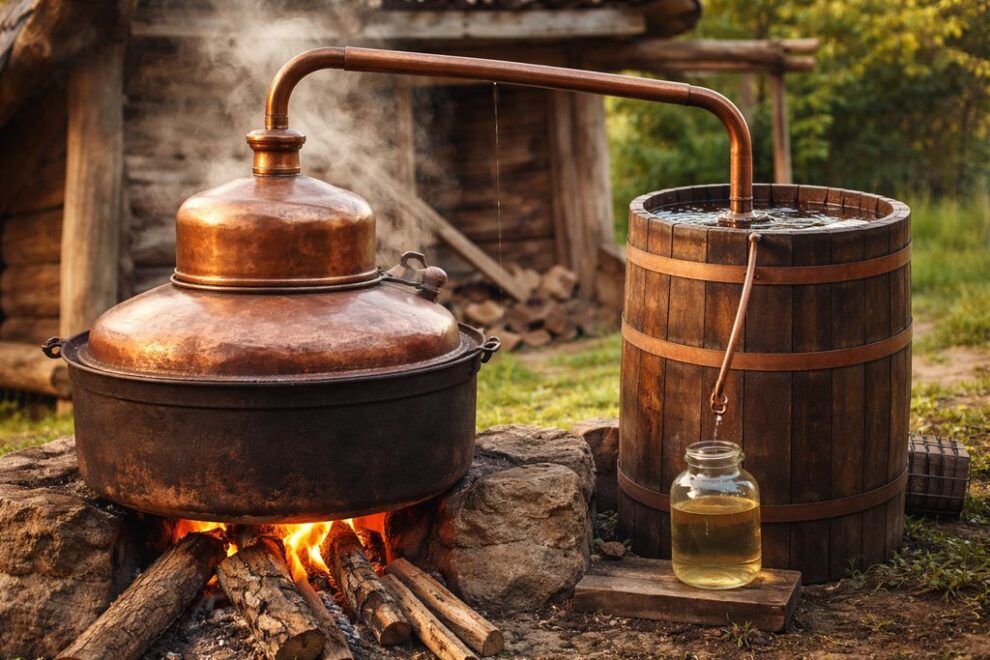 Românii pot produce alcool pentru consum propriu din fructe