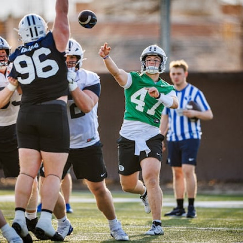 Ceea ce a spus Kalani Sitake după prima practică de primăvară a BYU