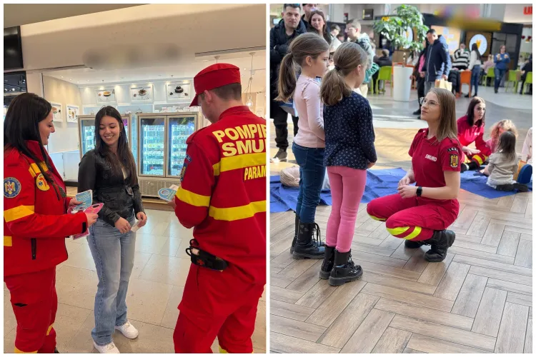 Pompierii din Cluj sărbătoresc Ziua Protecției Civile prin acțiuni educative