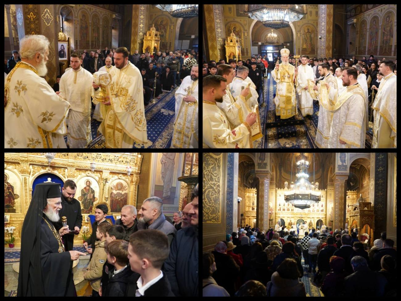 Credincioșii din Târgoviște sărbătoresc Duminica Ortodoxiei cu liturghie specială