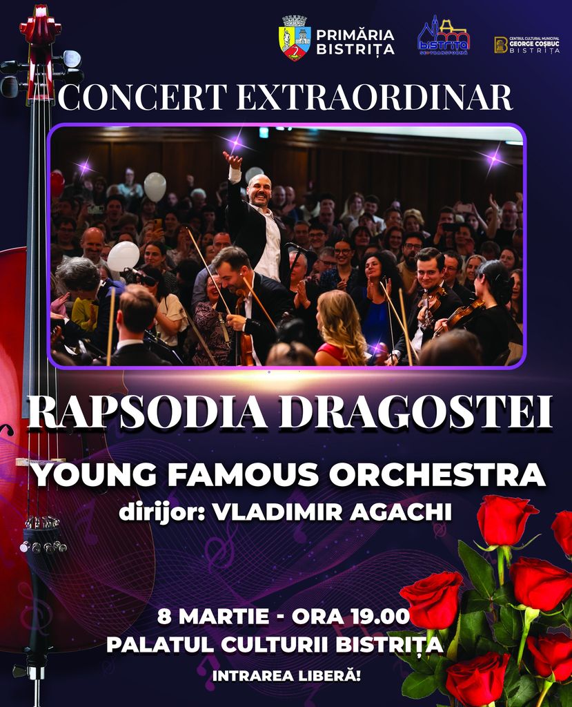 Orchestra înființată de Vladimir Agachi onorează Ziua Internațională a Femeii
