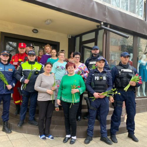 Ziua celor ce dăruiesc zile: Recunoștință și prețuire femeilor, transmisă de structurile MAI Vrancea la serbare