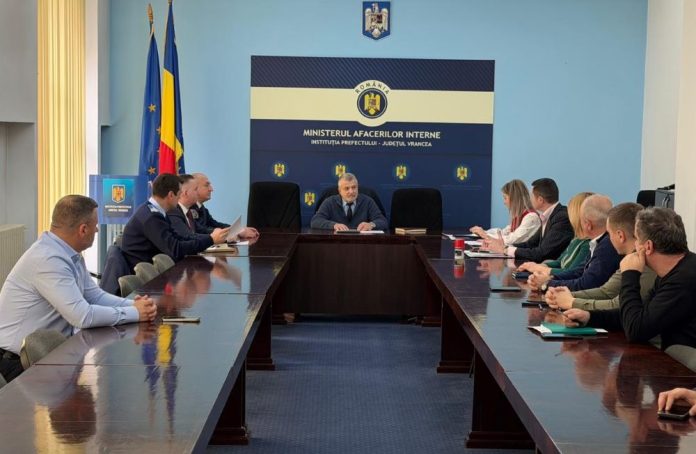 Ședință importantă la Vrancea pentru combaterea Pestei Porcine Africane