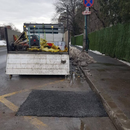 Lucrări de reparații pe timp de noapte în București pentru reducerea traficului