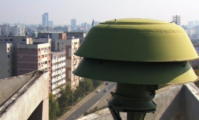 Exercițiul de alarmare publică „Miercurea Sirenelor” amânat pentru o dată ulterioară