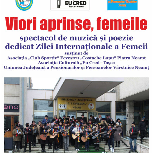 Eveniment special dedicat femeilor la Biblioteca Județeană Neamț