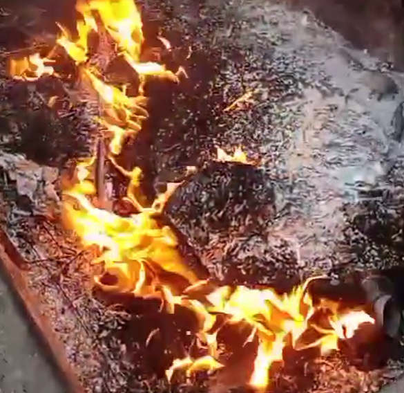 Amendă de 70.000 lei pentru un afacerist din Botoșani, din cauza arderea deșeurilor