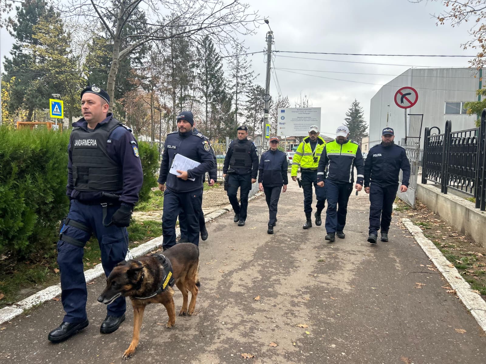 Acțiune a poliției din Botoșani pentru prevenirea violenței