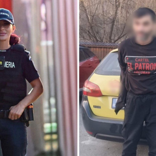 O jandarmeriță din Vâlcea oprește un hoț la Mănăstirea Surpatele