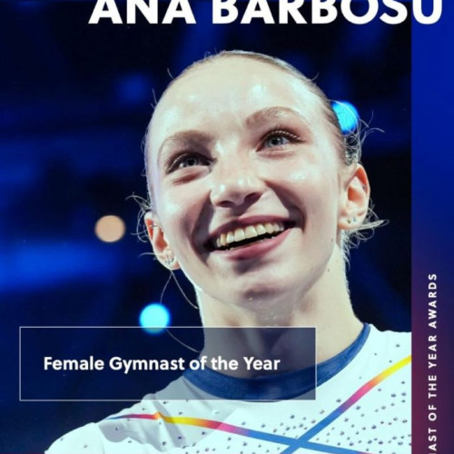 Ana Maria Bărbosu, desemnată Gimnasta Europeană a Anului 2025