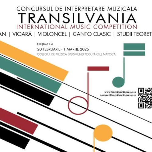 Distincții remarcabile pentru elevii Colegiului de Arte la Concursul de Interpretare Muzicală „Transilvania”, desfășurat la Cluj-Napoca