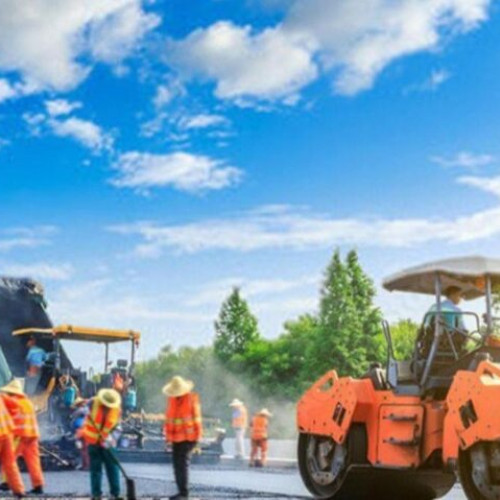 Lucrări de refacere a podului din comuna brașoveană Budila