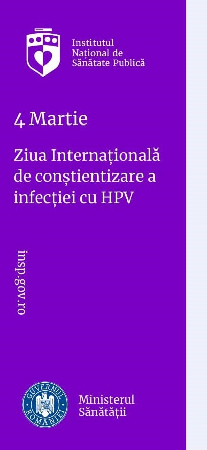 Ziua Internațională de Conștientizare a HPV: Importanța vaccinării pentru prevenirea cancerului