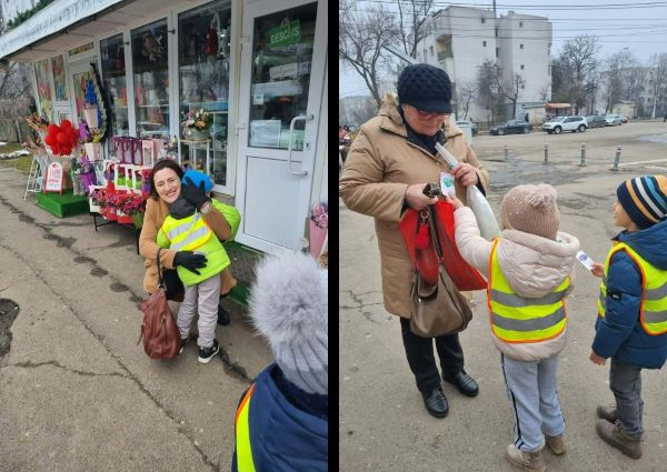 Grădinița Nr. 56 aduce primăvara în comunitate cu mărțișoare