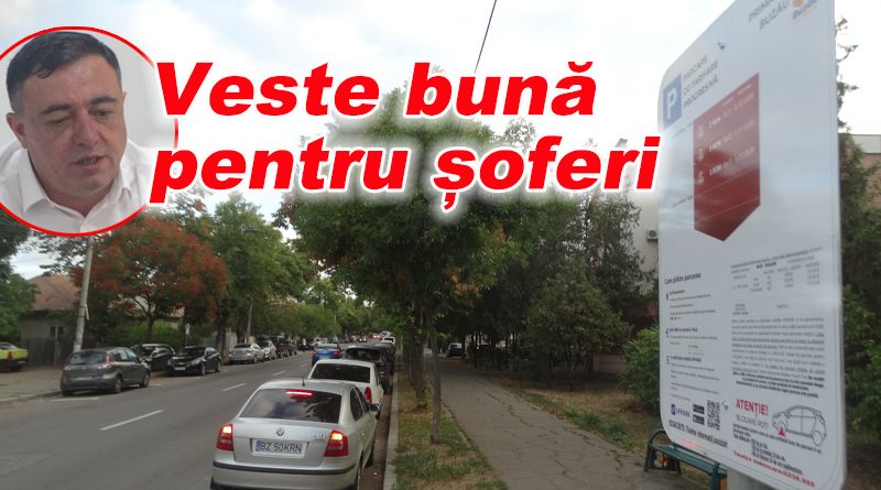 Abonament anual pentru parcările progresive, anunță vicele Ionuț Apostu