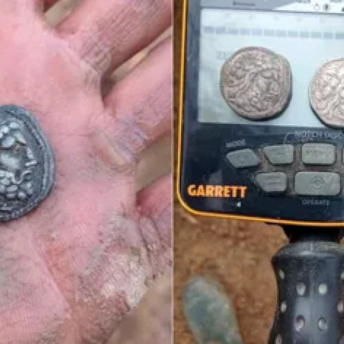 Monede grecești vechi de 2.300 de ani descoperite în Prigoria