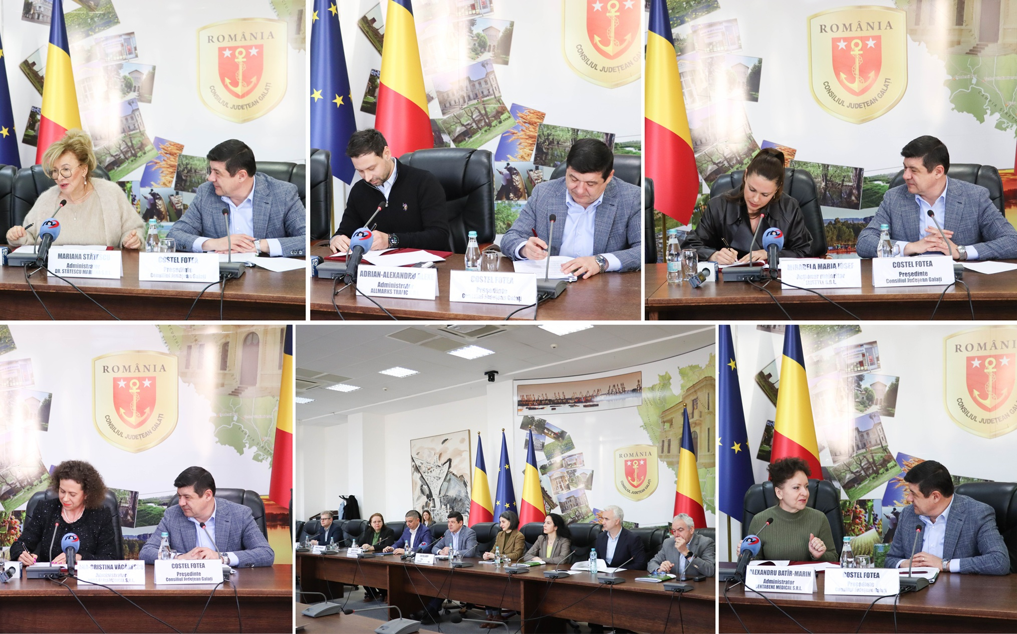 Semnarea contractelor de finanțare pentru microîntreprinderi la Galați