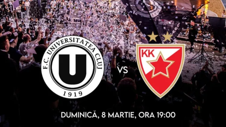 Fani din Cluj-Napoca pot câștiga invitații duble la meciul U-BT