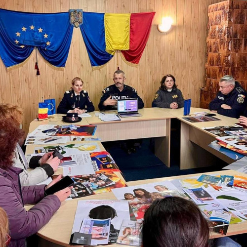 Acțiune de informare pentru preventie în Primăria Văleni