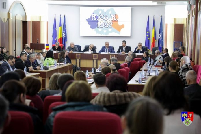 Întâlnire a Asociației Comunelor din România la Consiliul Județean Vrancea