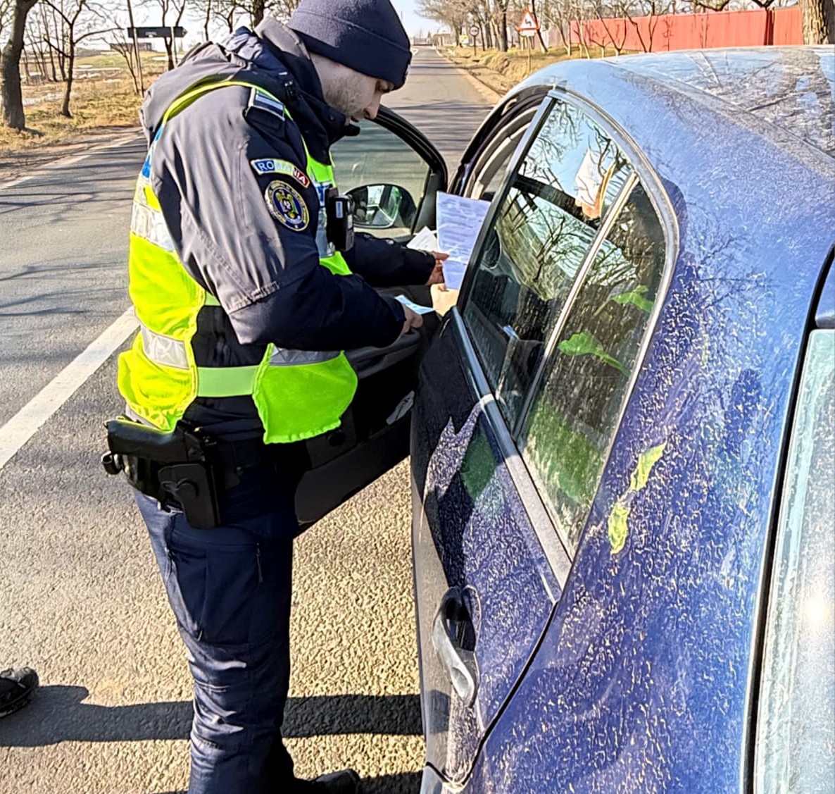 Acțiune de amploare a poliției la Darabani pentru siguranța publică