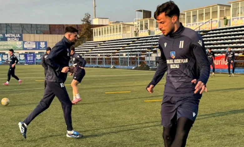 Meci decisiv pentru Metalul Buzău în Liga 2 contra Gloriei Bistrița