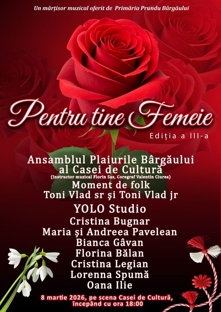 Un spectacol dedicat femeilor: „Pentru tine, Femeie” revine