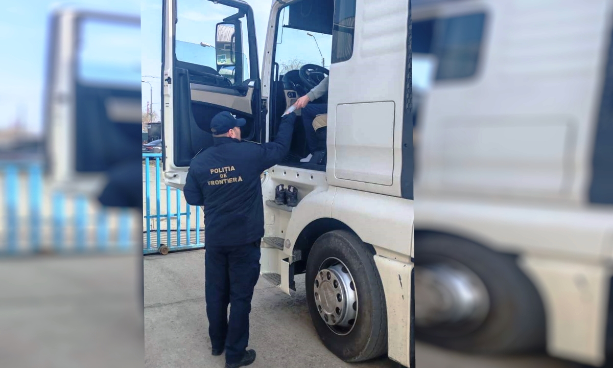 Bărbat prins la frontieră cu permisul suspendat