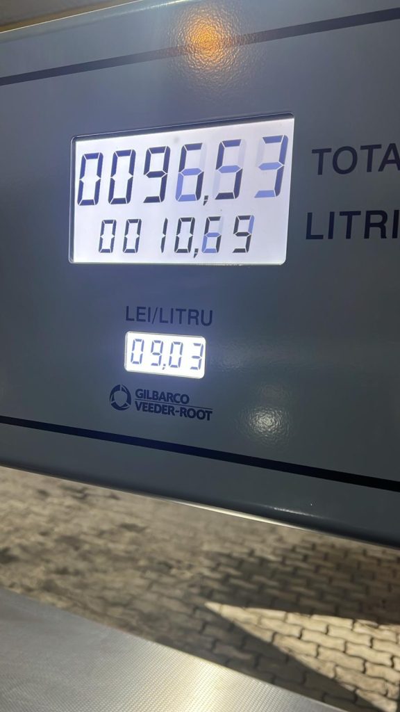 Motorina devine tot mai scumpă în România: Târgu Jiu depășește 9 lei pe litru