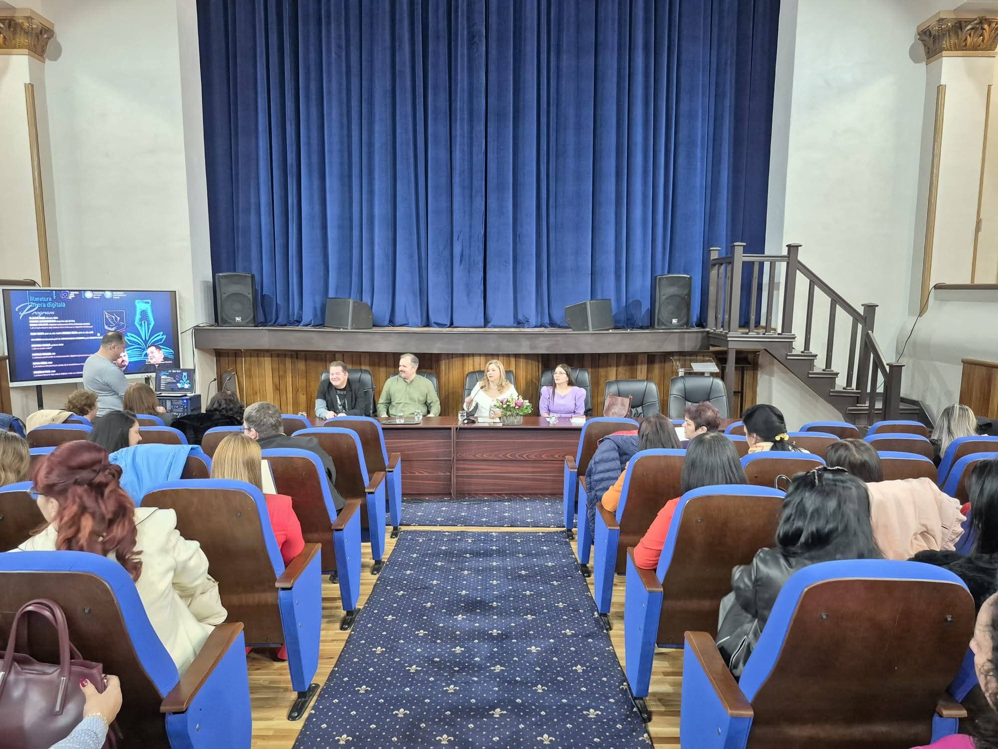 Conferința Județeană „Literatura în era digitală” a avut loc la Gorj