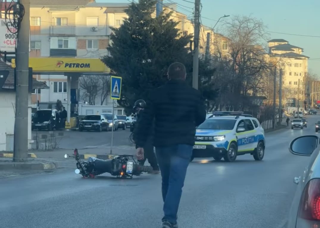 Accident rutier pe Calea Națională din Botoșani, fără victime