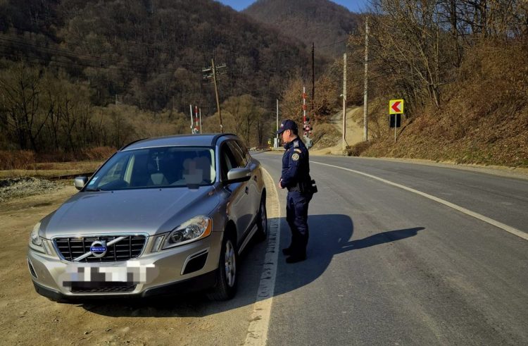 Acțiune Blitz a poliției în Maramureș pentru siguranța rutieră