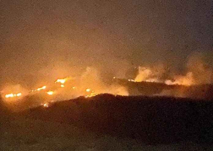 Incendiul a fost lichidat, suprafața afectată a fost reevaluată