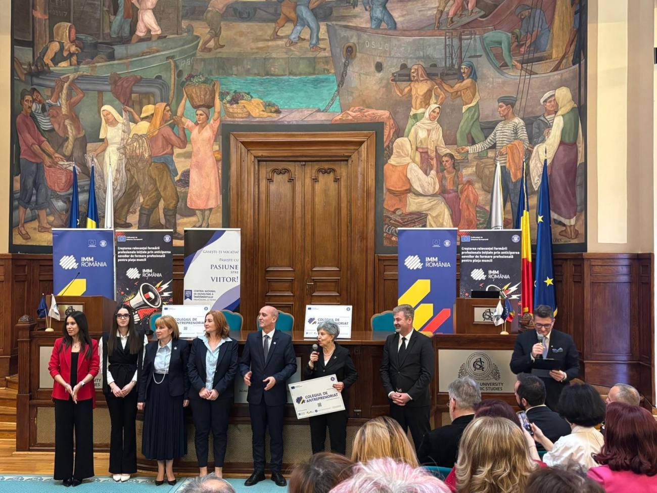 Colegiul Economic „Ion Ghica” din Târgoviște, onorat cu titlul de Colegiu de Antreprenoriat