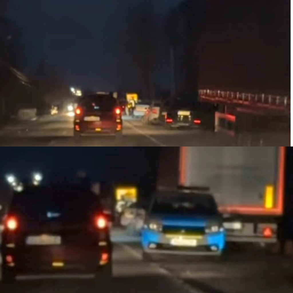 Accident pe DN 67: Un pasager a fost rănit ușor în urma coliziunii