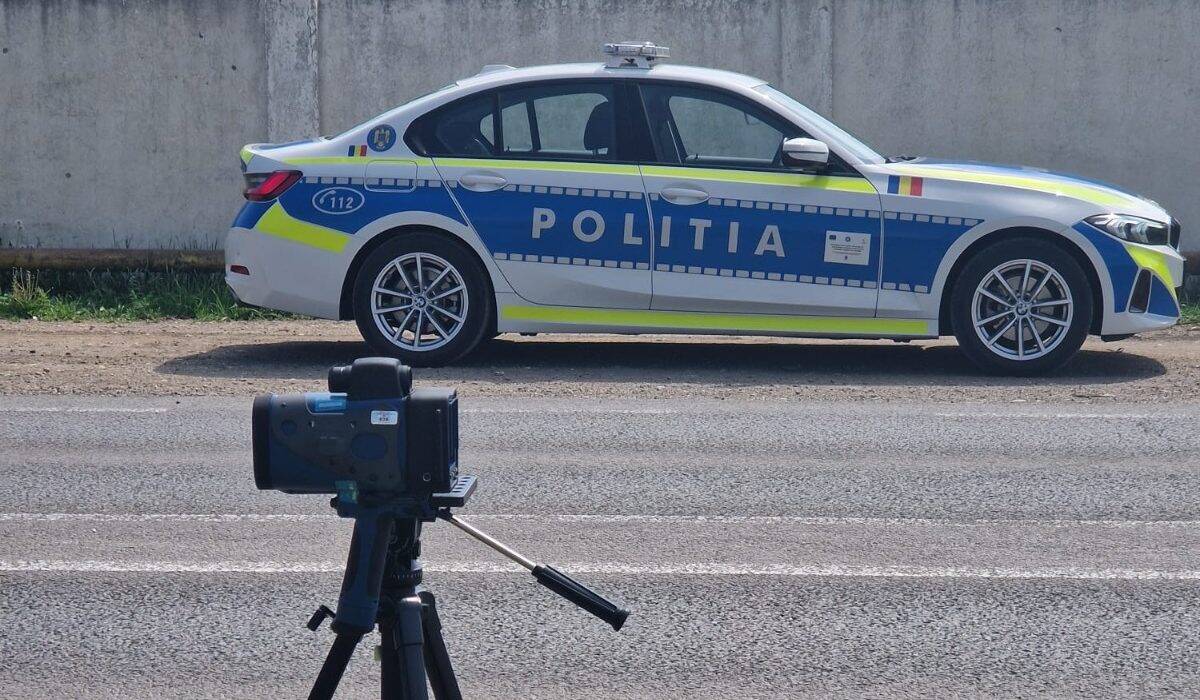 Poliția din Alba folosește radarele e-SIGUR pentru monitorizarea traficului