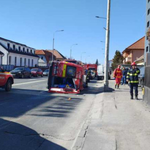 Accident rutier grav la Sibiu, activat Planul roșu de intervenție