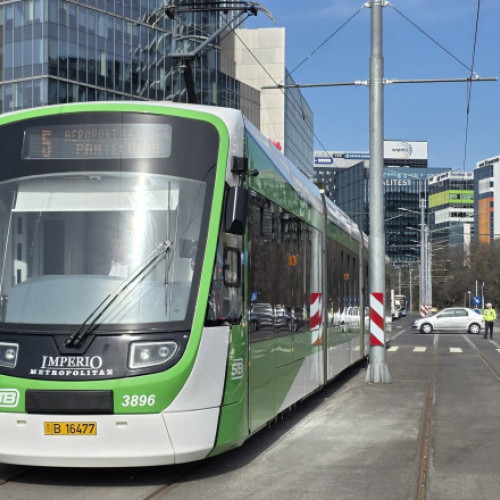 Tramvaiul 5 revine în circulație după doi ani de pauză