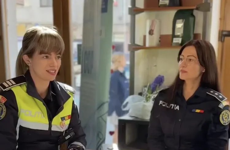 Polițiștii din Cluj marchează Ziua Femeii cu „Coffee with the Cop”