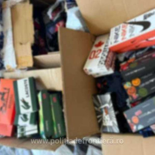 Peste două milioane de lei, valoarea bunurilor contrafăcute descoperite pe DN5