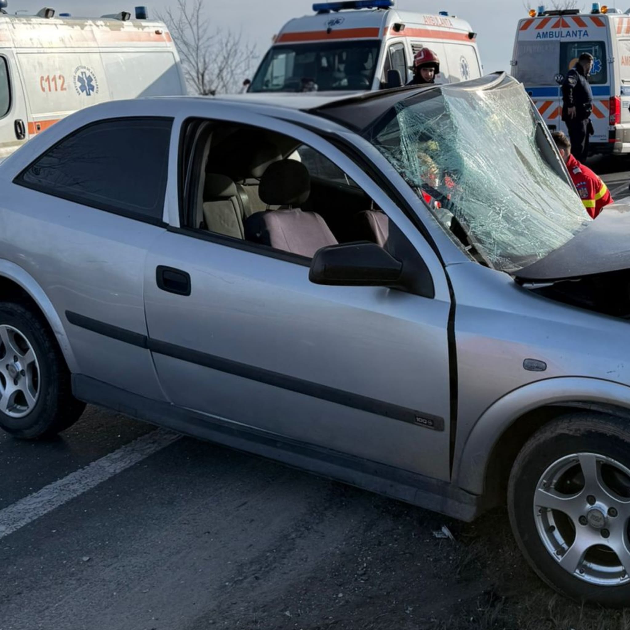 Accident mortal pe DN6: Un bărbat a decedat, altul este rănit