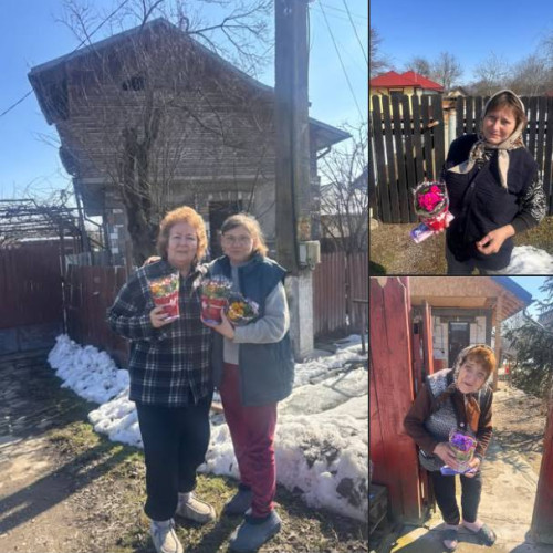 Primarul din Butimanu aduce un omagiu femeilor de 8 Martie