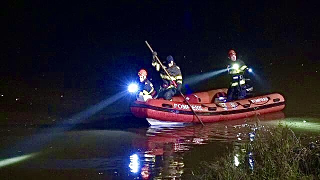 Căutări în râul Argeș după o persoană posibil înecată în Pitești