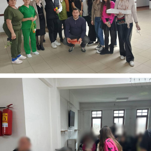 Tinerii ASCOR Târgu Jiu au adus daruri și zâmbete mamelor, copiilor și vârstnicilor